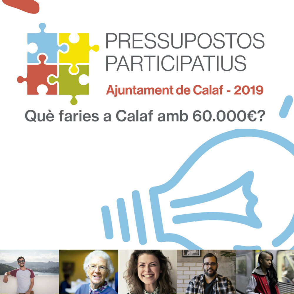 Imatge pels mitjans: Pressupostos participatius Calaf 2019 v2.0